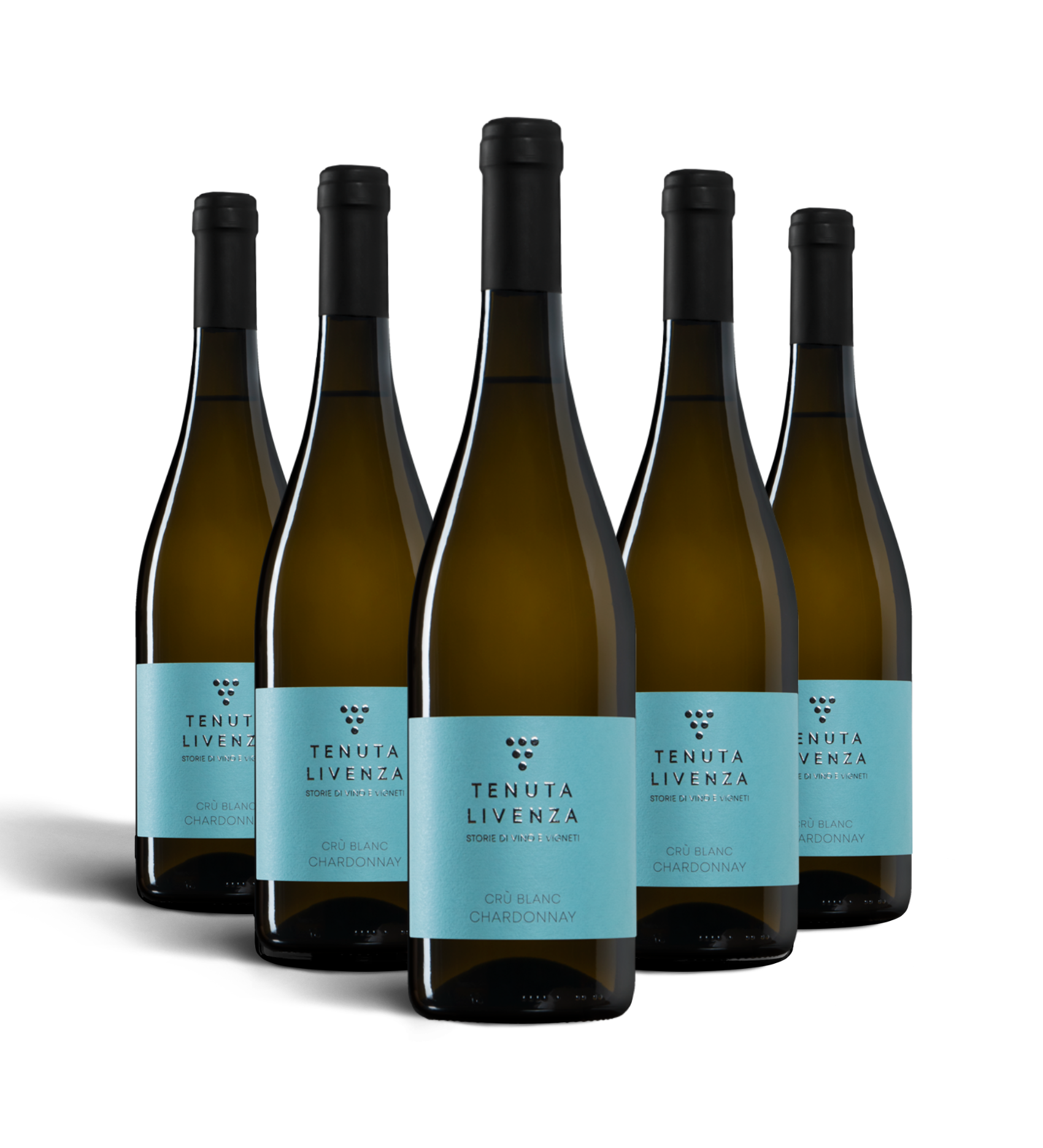 CRU' BLANC CHARDONNAY IGT VENETO - 6 BOTTIGLIE bergamovini