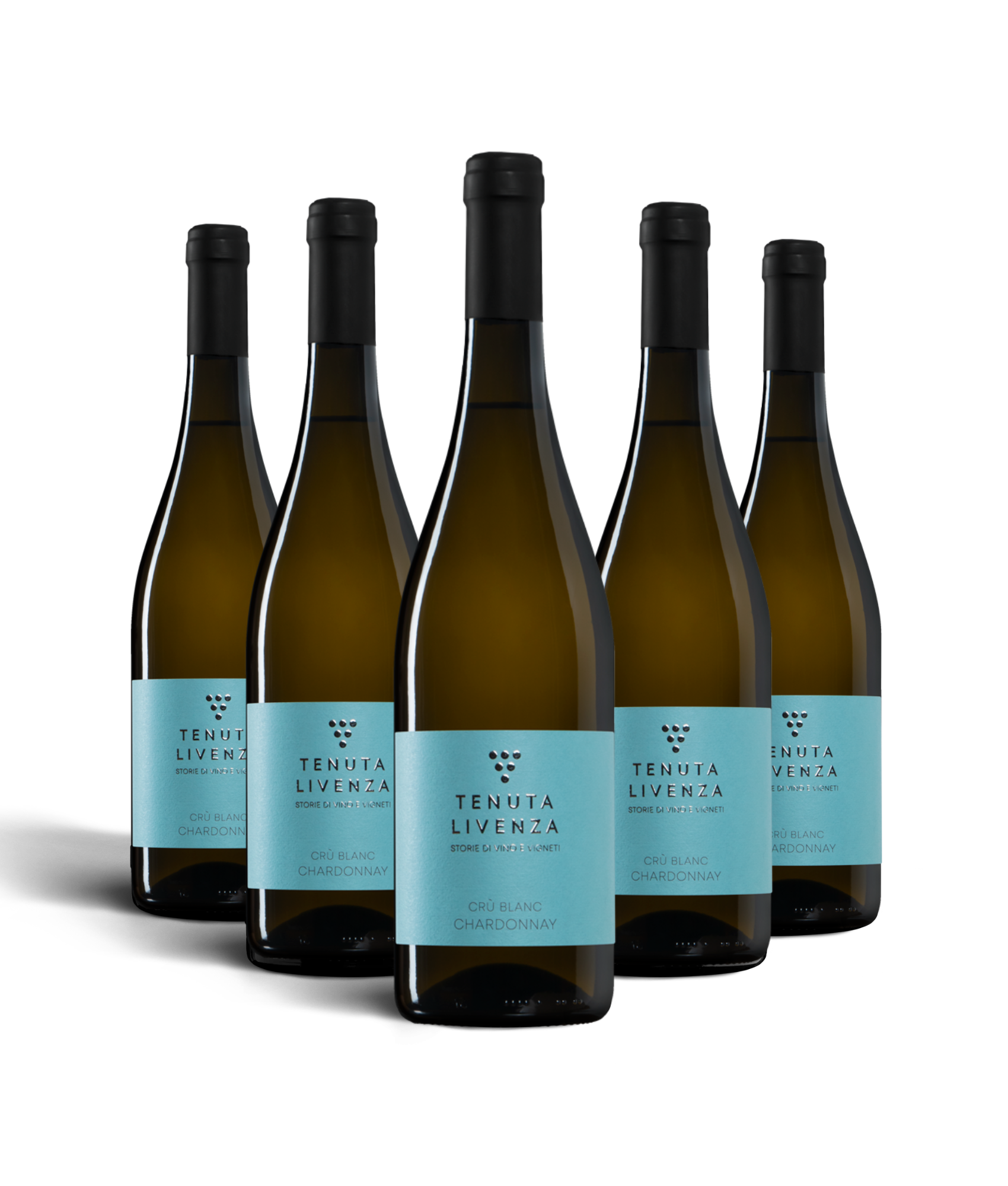 CRU' BLANC CHARDONNAY IGT VENETO - 6 BOTTIGLIE bergamovini