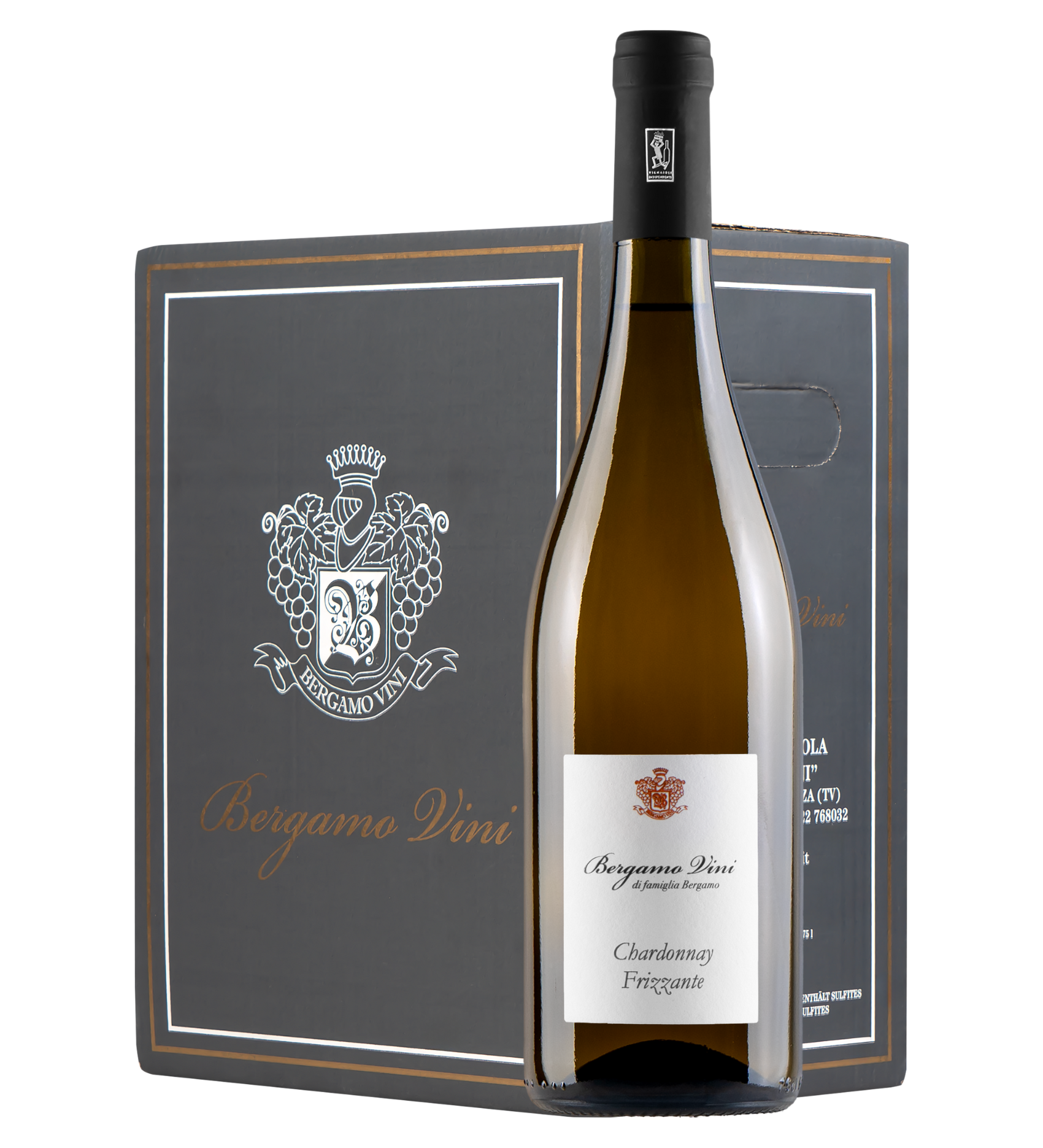 Chardonnay Frizzante IGT Veneto - 6 BOTTIGLIE bergamovini