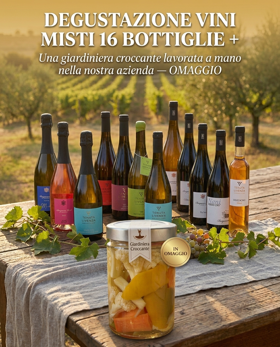 SELEZIONE VINI MISTI DA 16 BOTTIGLIE bergamovini