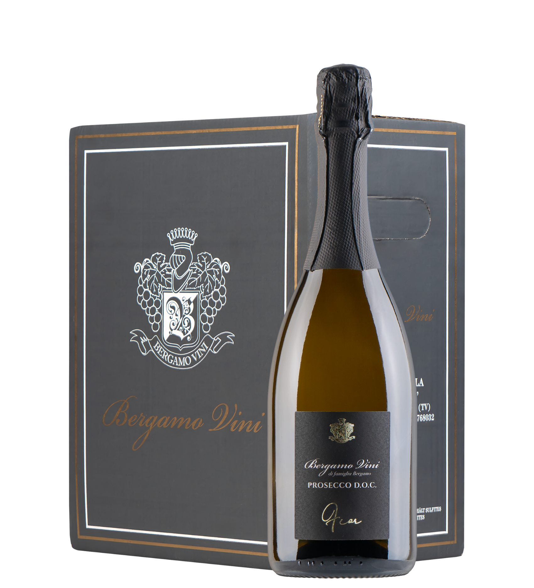 Prosecco Spumante DOC Treviso Millesimato Extra Dry 2023- 6 BOTTIGLIE bergamovini