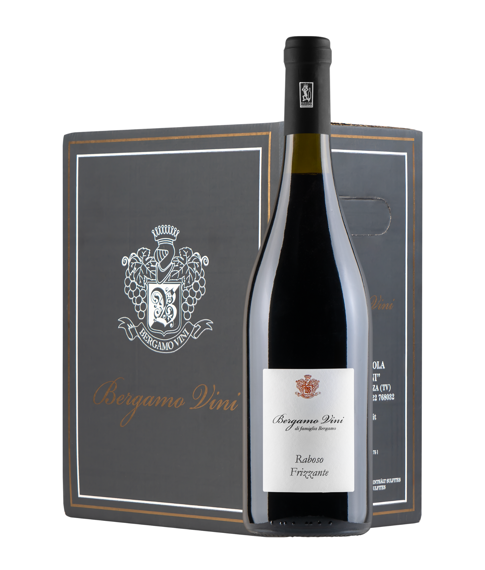 Raboso Frizzante IGT Veneto Bosco Rosso - 6 BOTTIGLIE bergamovini