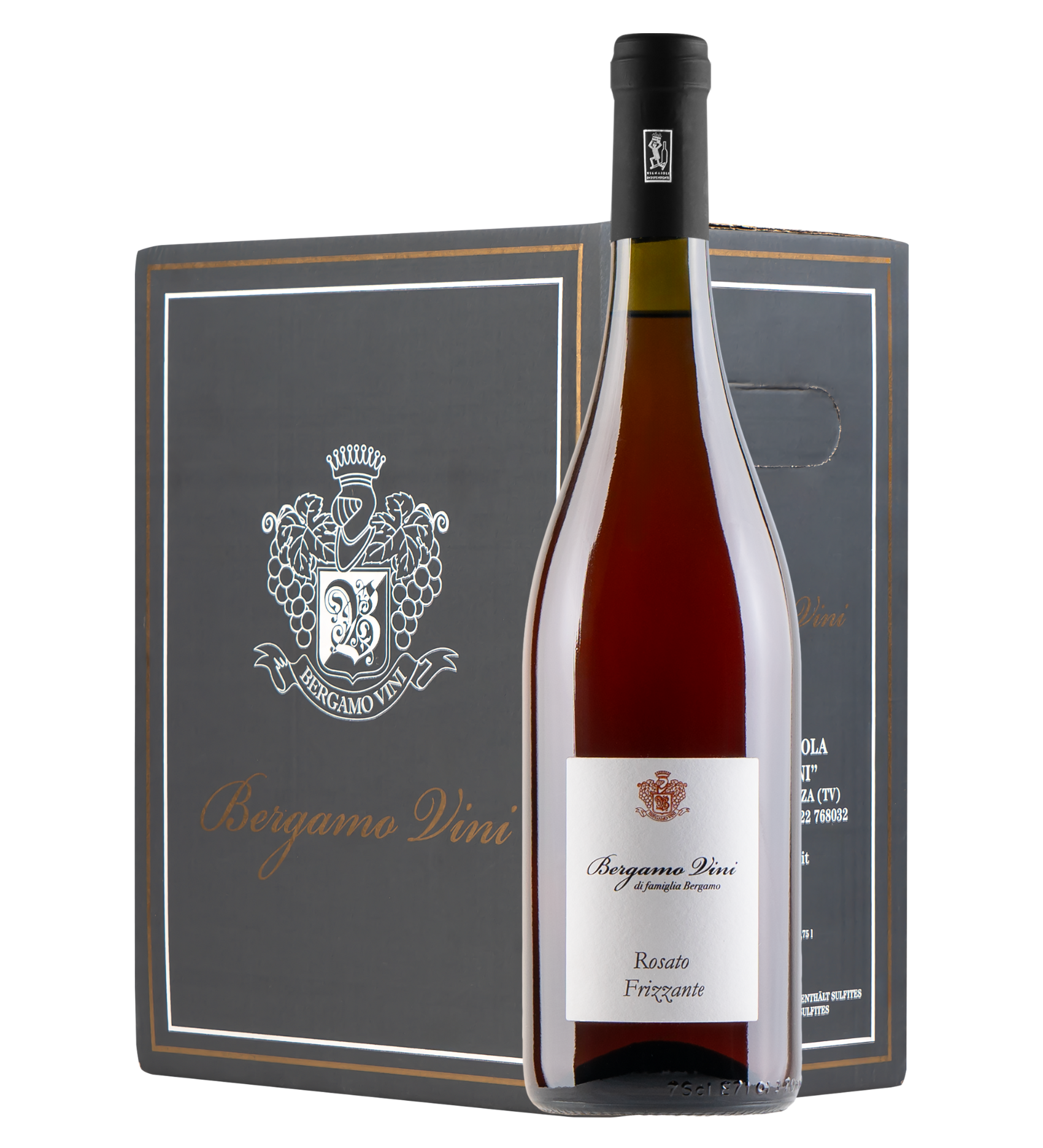 Vino Rosato Frizzante  - 6 BOTTIGLIE bergamovini
