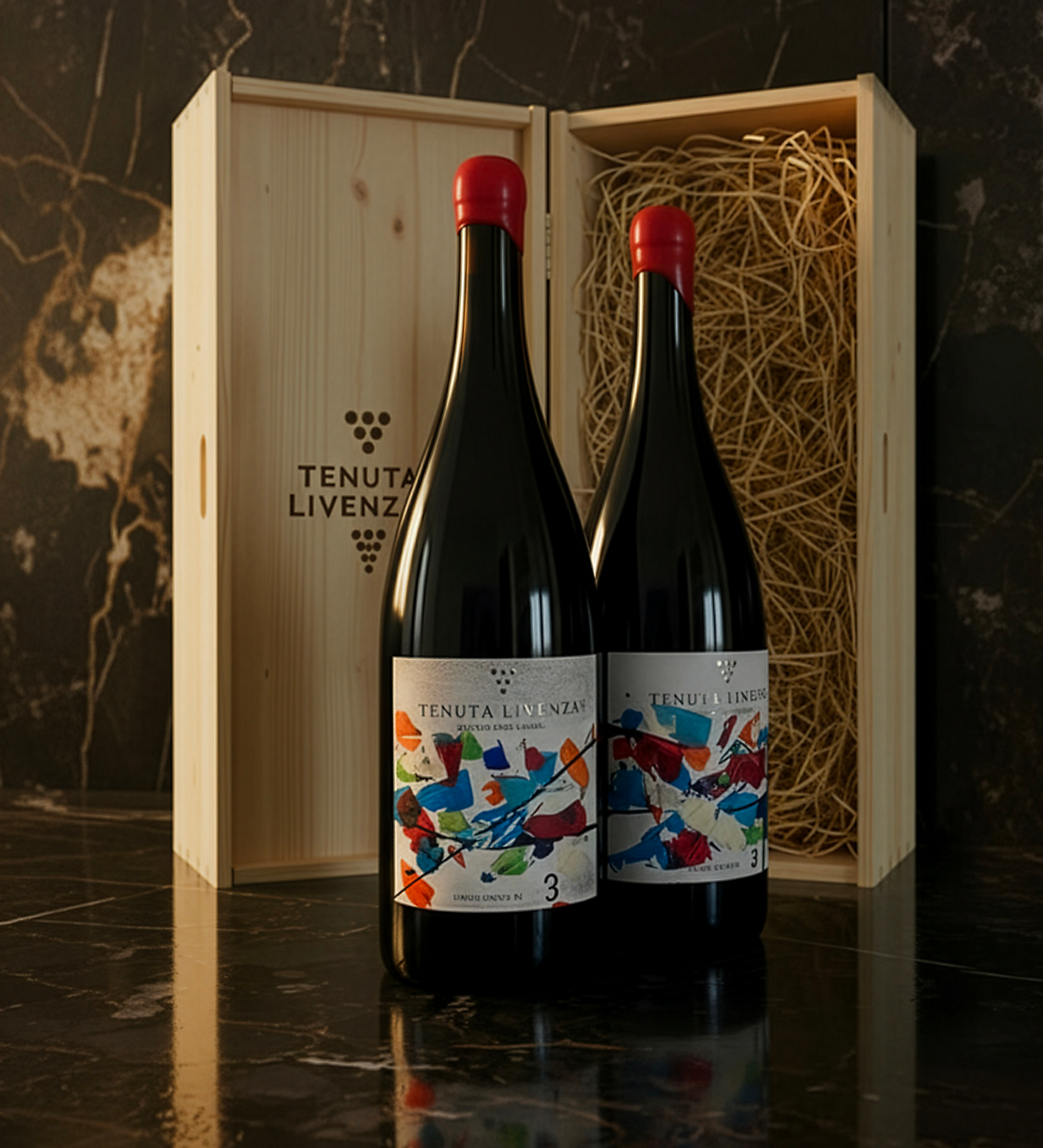 OPERA UNICA CRU ROUGE 1,5L LIMITED EDITION 150 PEZZI Tenuta LIVENZA