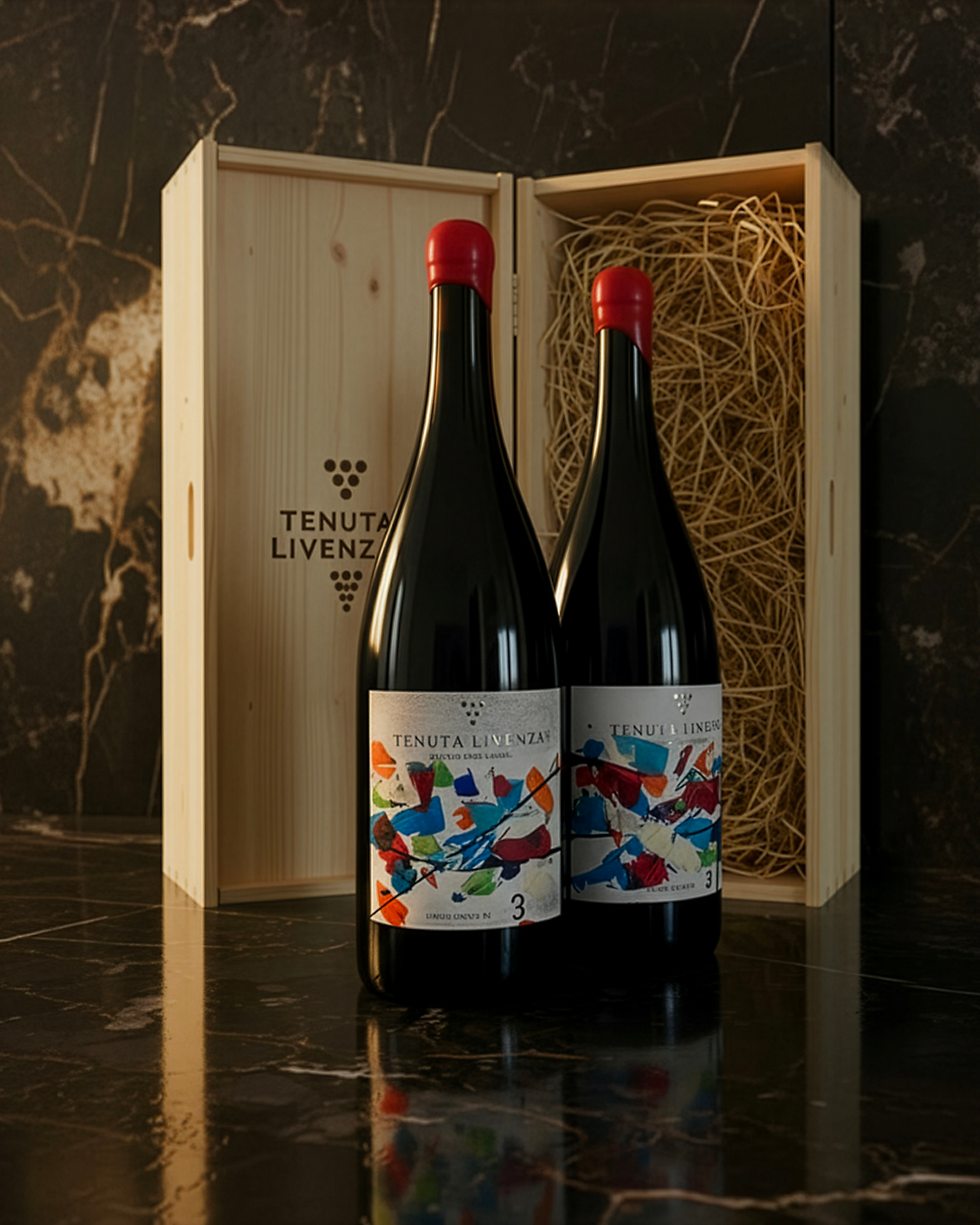 OPERA UNICA CRU ROUGE 1,5L LIMITED EDITION 150 PEZZI Tenuta LIVENZA