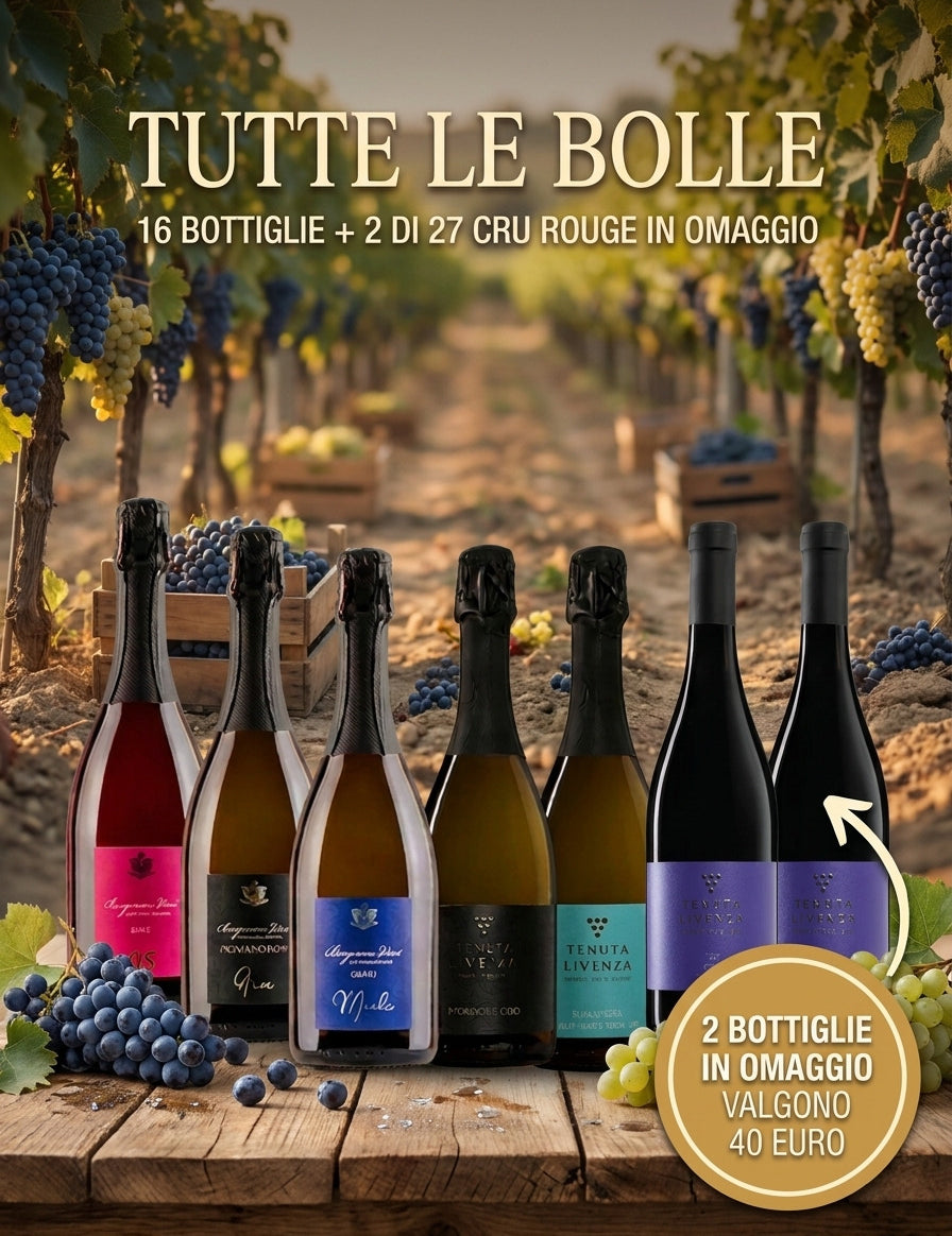"TUTTE BOLLE" DA 16 BOTTIGLIE bergamovini