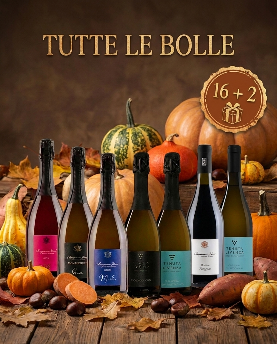 "TUTTE BOLLE" DA 16 BOTTIGLIE bergamovini