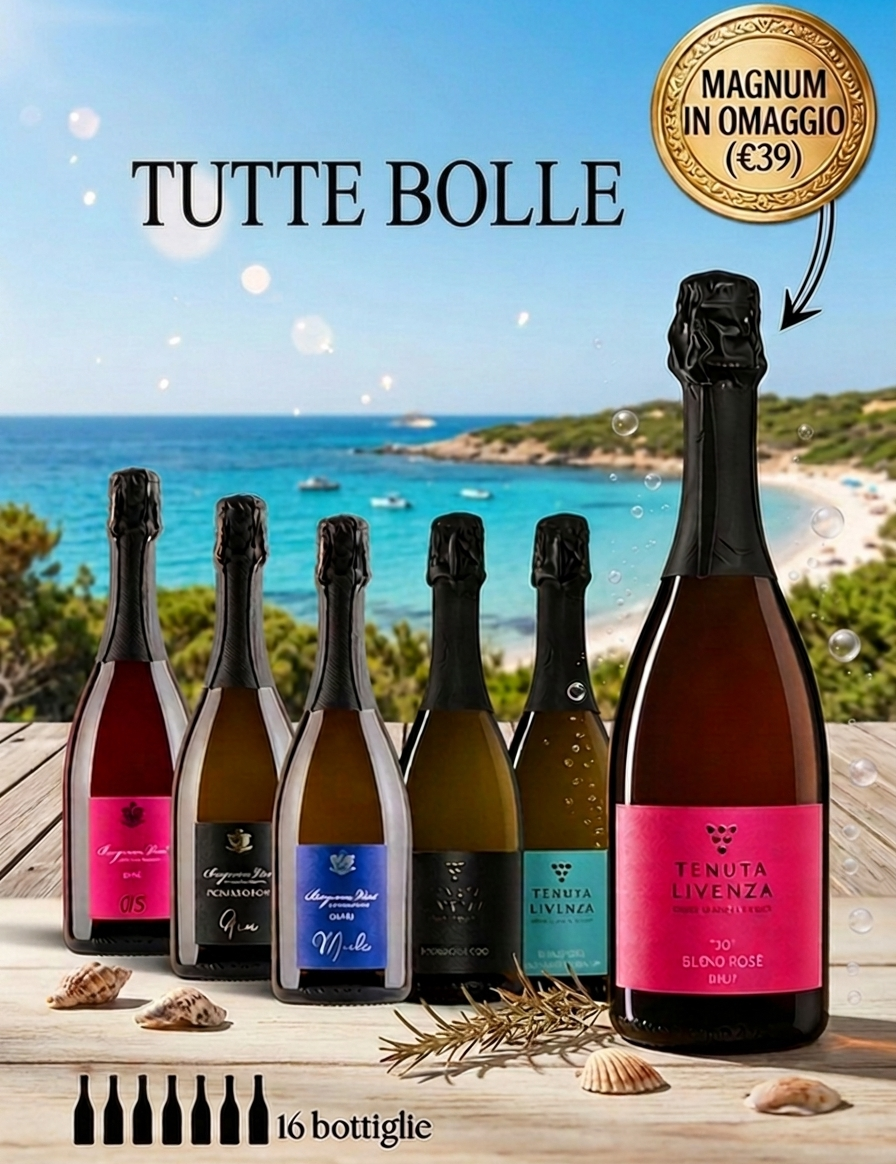 "TUTTE BOLLE" DA 16 BOTTIGLIE bergamovini