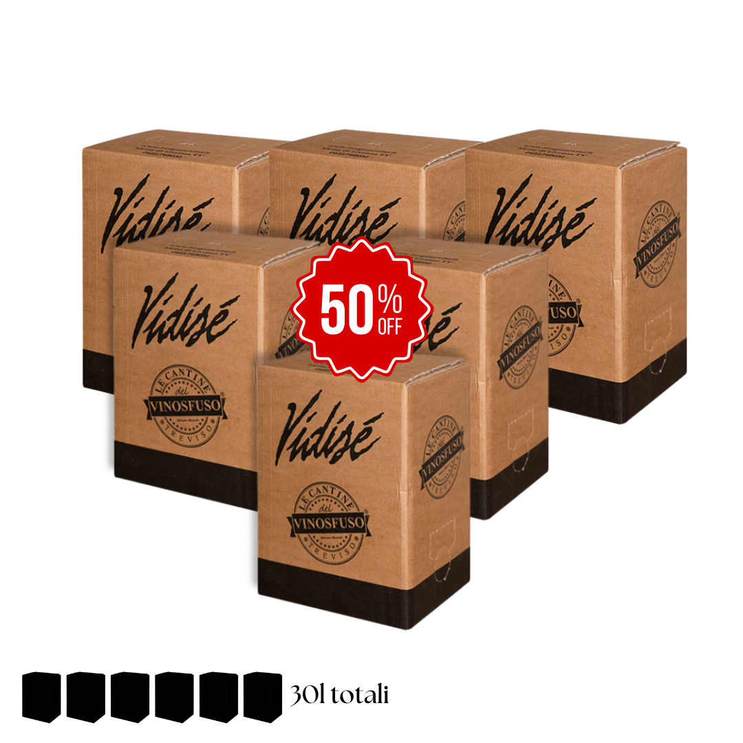 BOX DI 6 BAG IN BOX DA 5L. ASSORTITI (30 litri totali) bergamovini