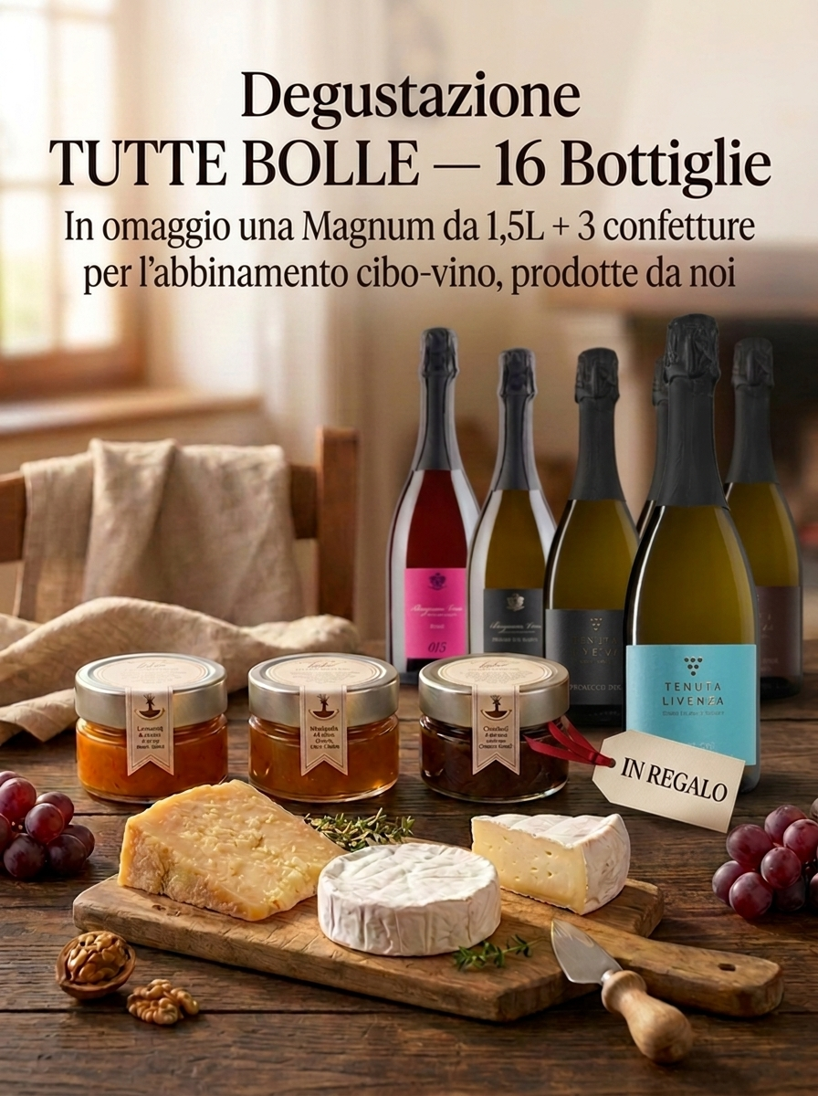 SELEZIONE TUTTE BOLLE 16 BOTTIGLIE bergamovini